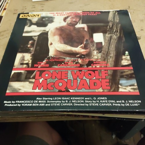 Rare orion laserdisc movie - rare,