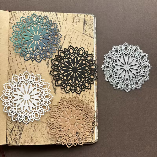 Mandala lace doily - circle,