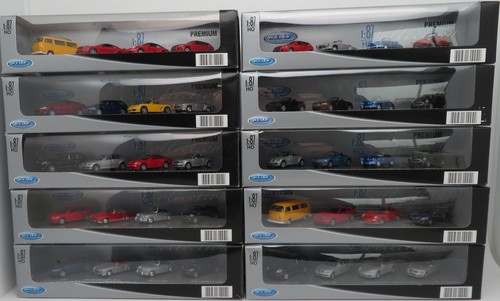 Welly audi porsche - 1/87,