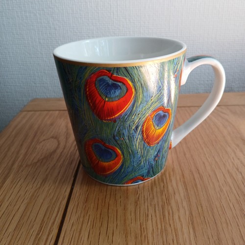 Leonardo peacock mug - leonardo,
