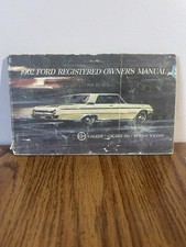 Ford Registered Owners Manual