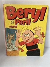 Beryl The Peril Annual 1975 D.C Thomson Unclipped Hardback Book