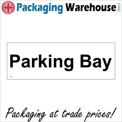 Sign parking bay space car - bay,