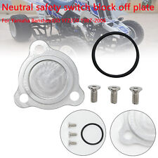Neutral safety switch block off plate For Yamaha Banshee 350 YFZ350 87-06 E2