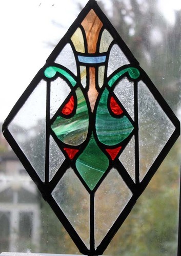 Original art deco fleur - original,