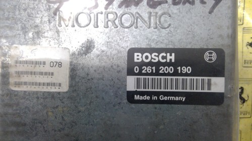 Ferrari 348 engine - , control