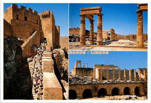 Vintage postcard greece - postcard,