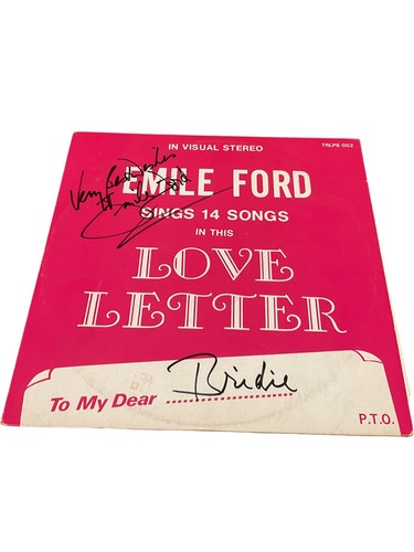 Emile ford sings love letter - sings,
