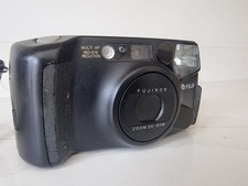 Fujinon DL-1000 ZOOM 35mm Film Camera – Point & Shoot Auto Flash Drop-In Loading