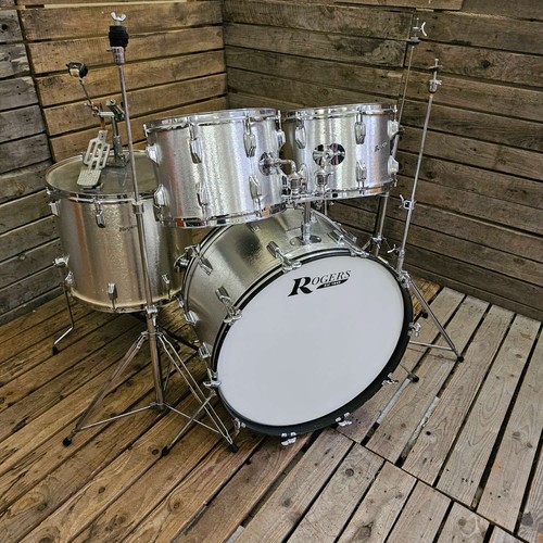 Rogers drum kit silver - silver, star