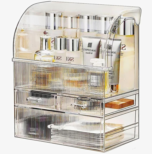 Clear plastic make - clear, make-up