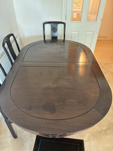 Mahogany extendable dining - mahogany,