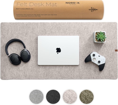 Nordik large felt - large, desk
