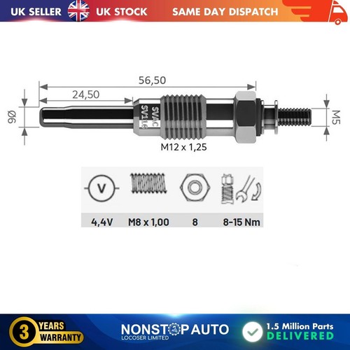 Glow plug for - glow,