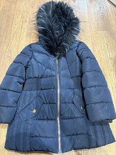 Girls Blue Winter Coat