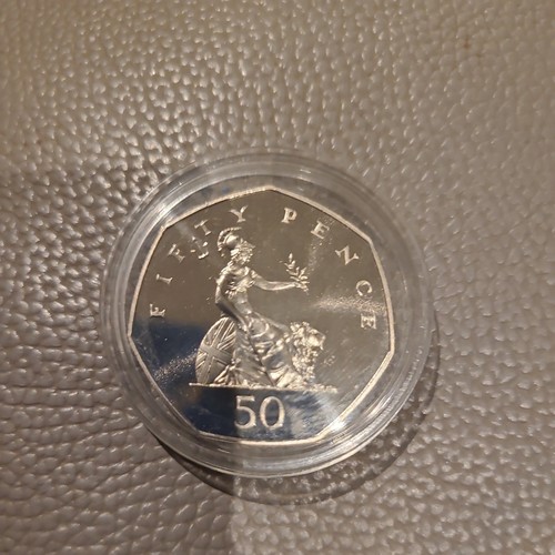 1997 proof britannia 50p coin - 1997,