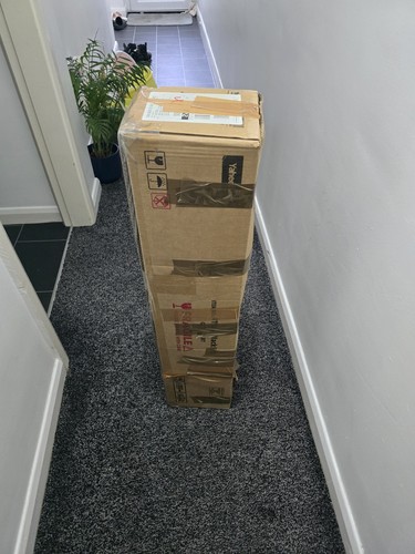 Black 6ft slim christmas tree - slim,
