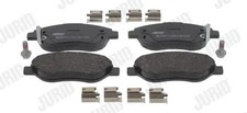 Brake pads 573867J JURID for