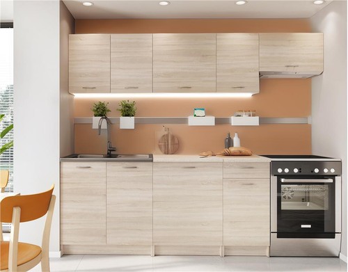 Kitchen cabinets set unit - kitchen,