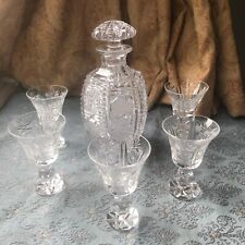 Old Antique Glass Art Deco