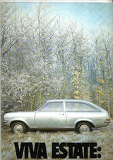 Vauxhall Viva HC Estate 1256 1600 1971-72 Original UK Sales Brochure No. V2031