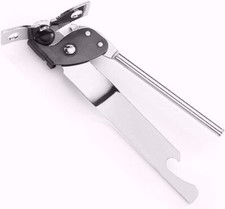 Easy Can Opener Stainless Steel Bottle Butterfly Opener Jars Tin Heavy Duty