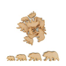 Polar Bear MDF Craft Shapes
