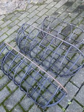 3 Wrought Iron Plant Window Boxes Wall Planting Baskets