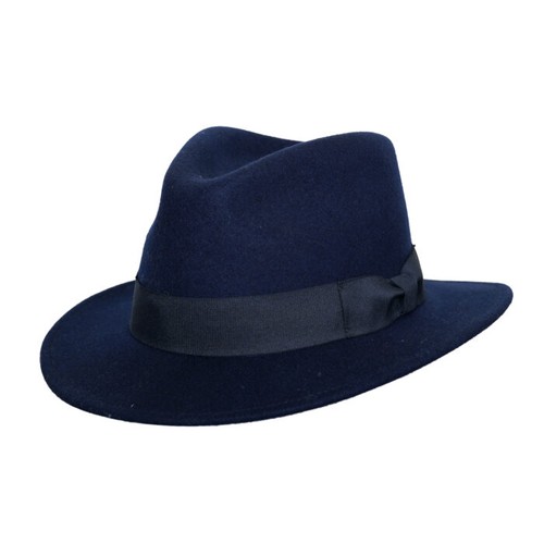 Handmade wool fedora felt - wool,