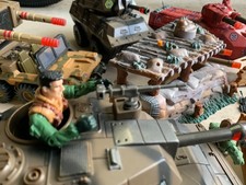 Military Play Set Tank Jeep
