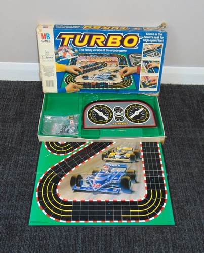 Turbo board game version - board,
