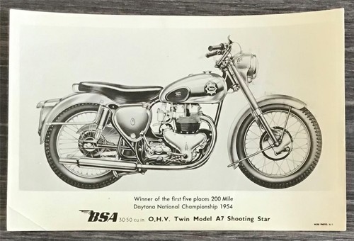 Bsa ohv twin shooting star - bsa,