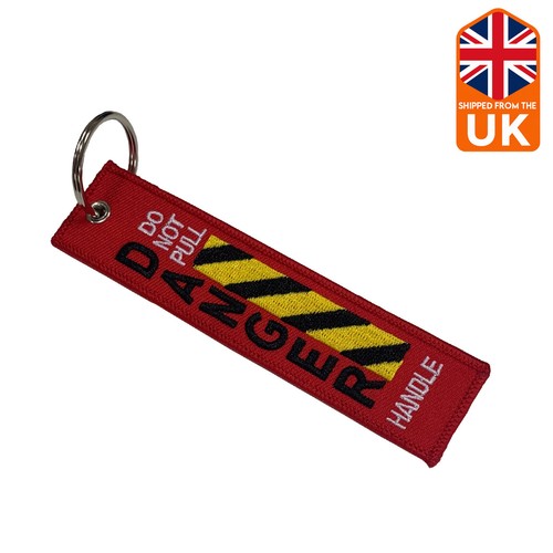 Danger handle keyring pilot - keyring,