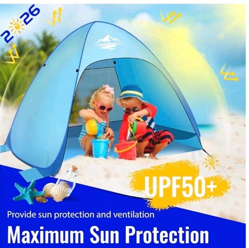 Pop beach tent - up, 1-3