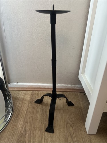 Vintage rustic candle stick - vintage,