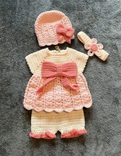 Baby Girls Handmade Crochet 4