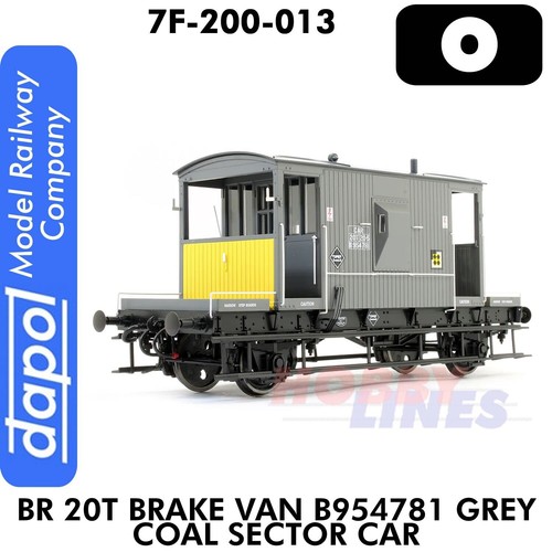 20t brake van b954781 - br, grey