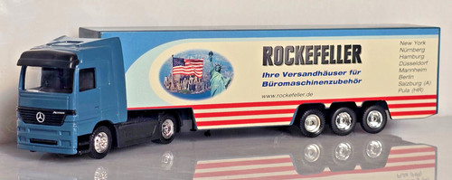 Truck model advertising - model,