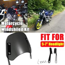 Motorcycle Clip On Windshield
