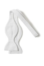 Marcella White Bow Tie Self