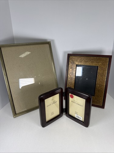 Gold brass wood picture - 3,