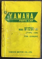 YAMAHA DT125E (TYPE 1G0)
