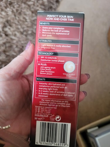 Olay regenerist moisturiser - olay,