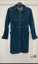 M&S Blue Denim Dress