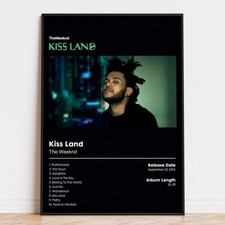 The Weeknd Kiss Land Album Poster