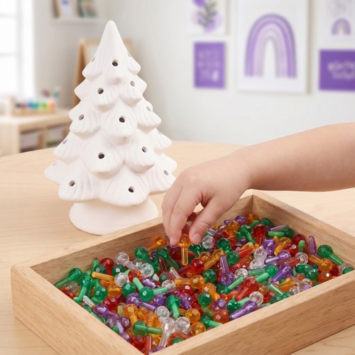 200pcs ceramic christmas tree - christmas,