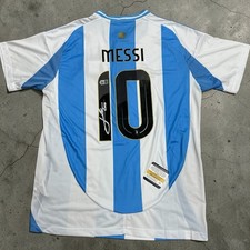 Leo Messi Signed Argentina