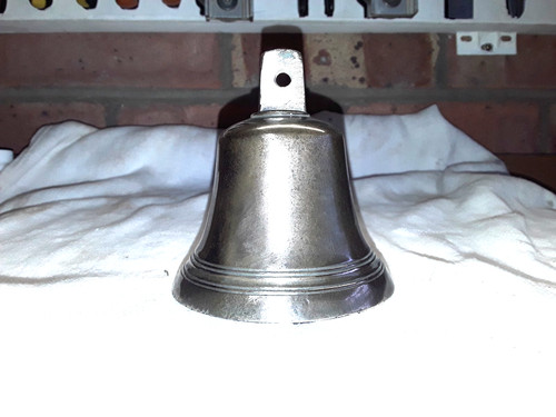 Antique brass bell - antique,