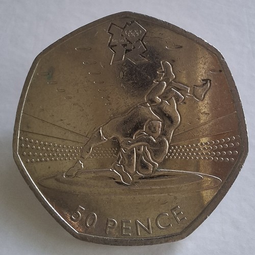 Olympic games wrestling 50p - olympic,
