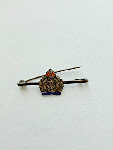 Vintage royal navy - navy, silver